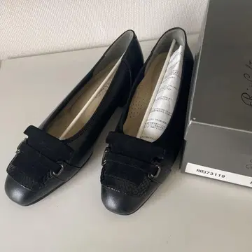 리즈 컴포트 블랙 펌프스 23.0cm