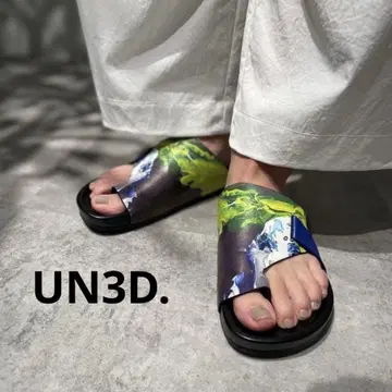 UN3D. REBORN FLAT SANDAL / 리본 플랫 샌들
