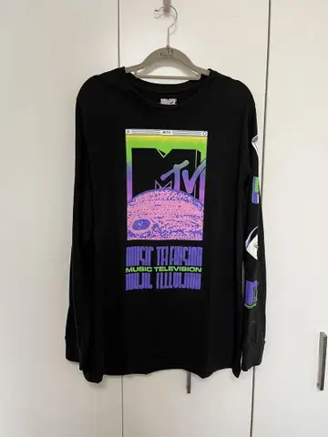 MTV 롱 T 남성용 L