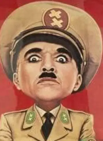 Chaplin 찰리 채플린 포스터 독점자 독재자 빈티지