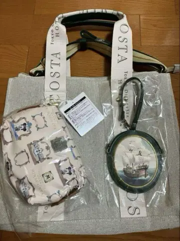 미사용 새상품 디즈니 미라코스타 토트백 숙박객 한정판 익스클루시브