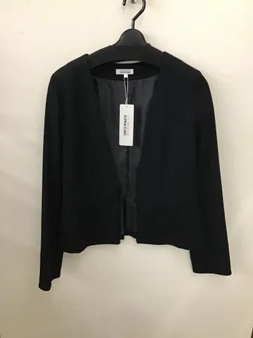 ALPHA CUBIC 블랙 테일러드 자켓