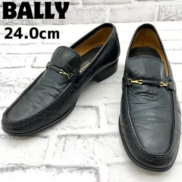 BALLY 발리 로퍼 골드 금장 장식 블랙 24.0~24.5cm