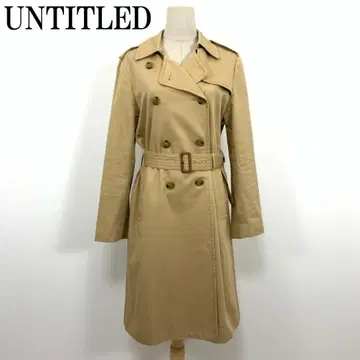 LA5481 UNTITLED 언타이틀 트렌치코트 베이지 4