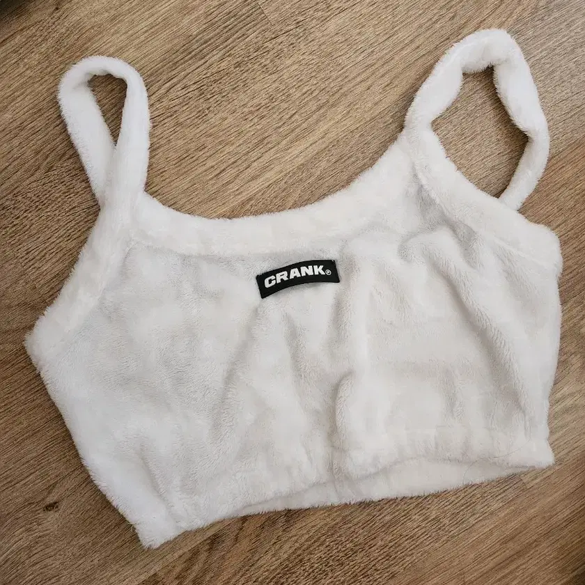 crank FRILL SNAP SLEEVELESS WHITE 韓国 フリル FRILL SNAP SLEEVELESS_WHITE - CRANK