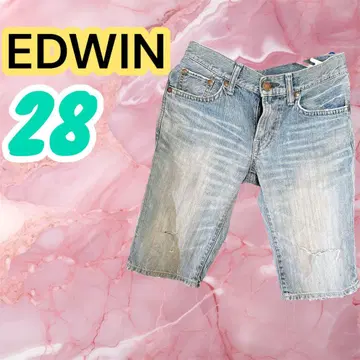 EDWIN 데님 숏 팬츠 28 사이즈