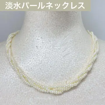 담수 펄 목걸이 100