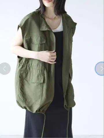 Chaco closet 나일론 하이넥 밀리터리 베스트
