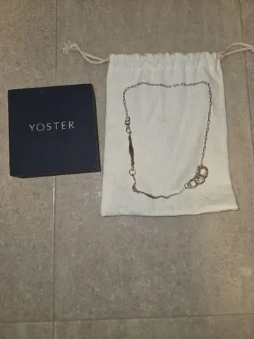 YOSTER 목걸이 40cm 실버