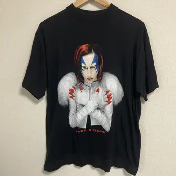오리지널 MARILYN MANSON ROCK IS DEAD 티셔츠 L