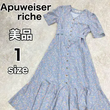 Apuweiser-riche 앱와이어저 리셰 원피스 꽃무늬