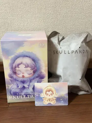팝 마트 SKULLPANDA L'impresionnisme 봉제 인형