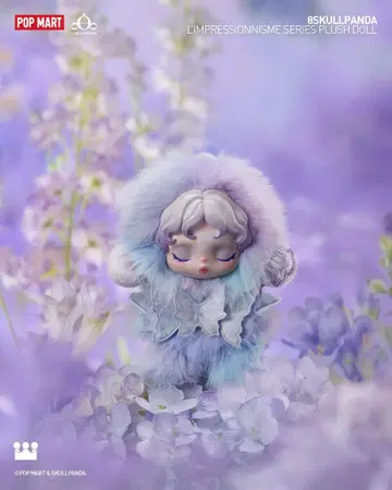 팝 마트 SKULLPANDA L'impresionnisme 봉제 인형