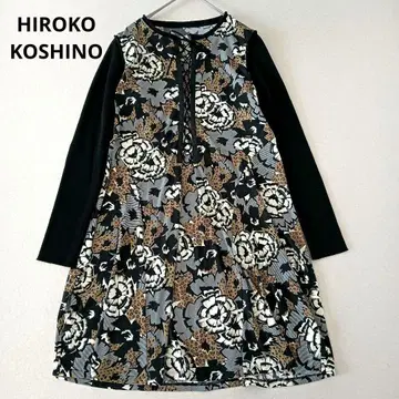 HIROKO KOSHINO 히로코코시노 튜닉 원피스 꽃무늬