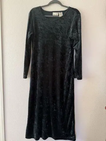 구제 의류 sheep vintage 벨로아 원피스