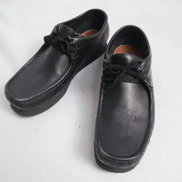 hawkins 호킨스 왈라비 모카신 가죽 검정 가죽 신발 블랙