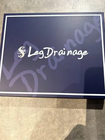 스파 트리트먼트 레그 드레나주 2개 세트 L 사이즈 미사용 새상품