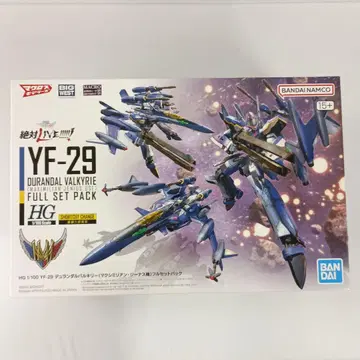1/100 HG YF-29 듀란달 발키리 막시밀리안 지네우스 기체