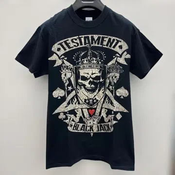 TESTAMENT 블랙잭 2018 투어 티셔츠