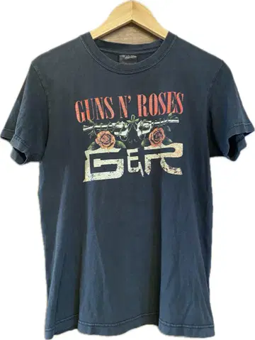 GUNS'NROSES WORLD TOUR 2007 티셔츠 블랙