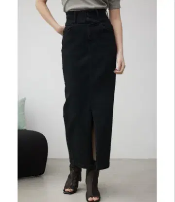 AZUL BY MOUSSY AZUL DENIM 하이 웨스트 스커트