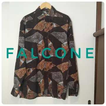 Falcone 올 패턴 긴팔 셔츠 빈티지 L