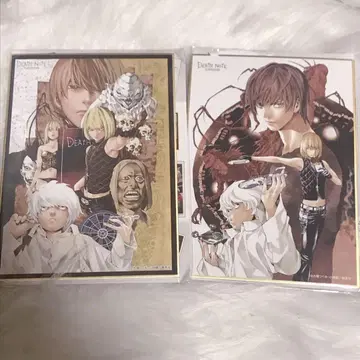 데스노트 전 미니 색지 컬렉션 야가미 라이토 니아 멜로 DEATHNOTE