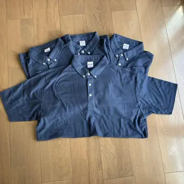 Printstar Pique 피케 셔츠 네이비 3L 4장