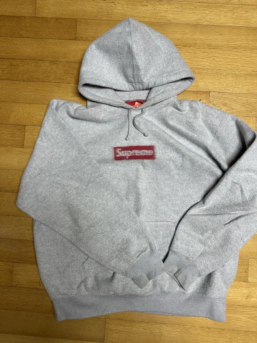 [XL/Used Once] Supreme Inside Out Logo Hoodie