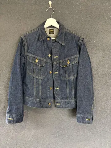 70s80s Lee 다크 네이비 블루 데님 자켓