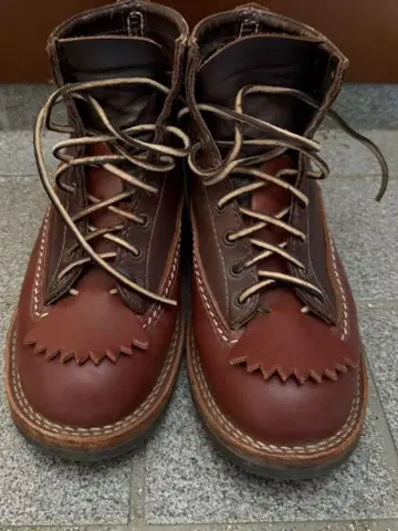Wesco 워크 부츠 브라운