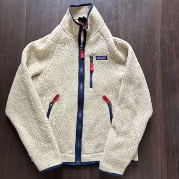 Patagonia 파타고니아 플리스 자켓 XS 크림 보아