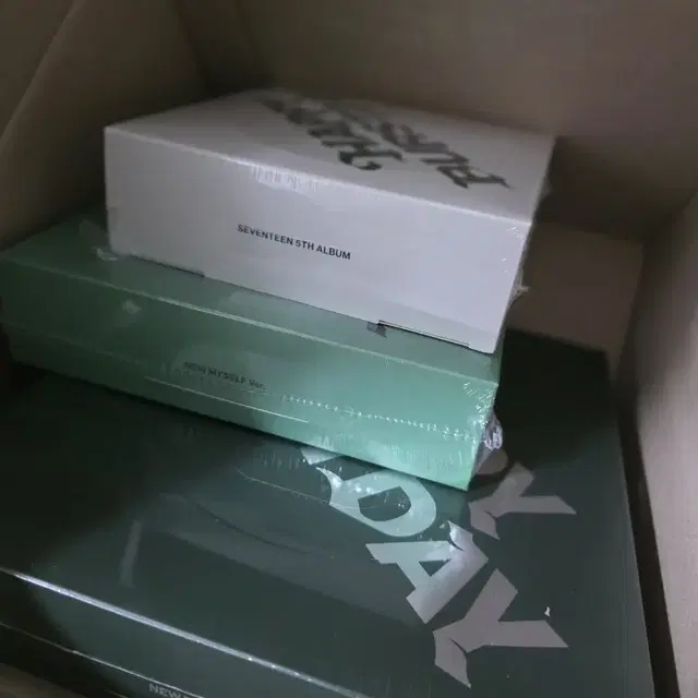 세븐틴 미개봉 앨범 1set