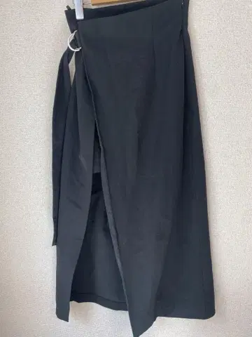 리랜드트루 롱 스커트 큐롯 블랙