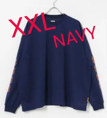 XXL NAVY SEESEE SUPER BIG MESH LS TEE 교토