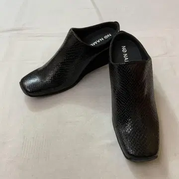 NO NAME 노 네임 샌들 웨지 뮬 37