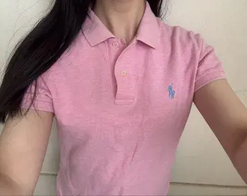 폴로 랄프 로렌 핑크 피케 셔츠