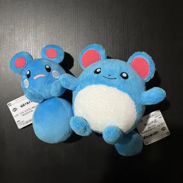 마릴 & 루리리 부드러운 봉제 인형 세트 마스코트 봉제 인형 새상품