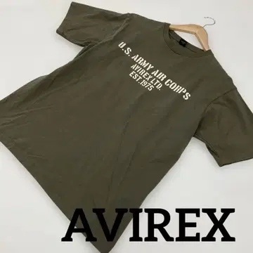 AVIREX 아비렉스 반팔 티셔츠 남성용 L #1120