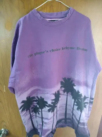 크림 데님 krhymedenim 티셔츠 Beach