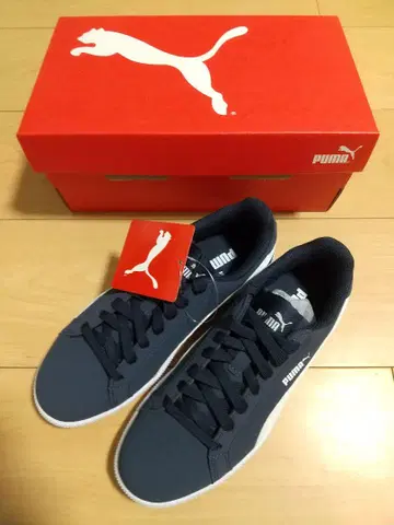하자품 PUMA 스매시 백 스니커즈 신발 22.5cm
