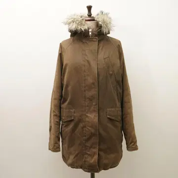 새상품급 LABEL 밀리터리풍 다운 자켓 카키 사이즈 11*KC898