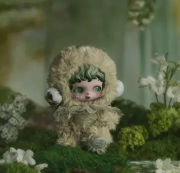 SKULLPANDA L'impressionnisme 봉제 인형 펜던트
