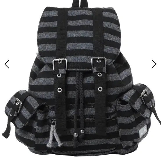 New Product] Tensdance Wool Stripe Backpack Black #텐스댄스,#탠스