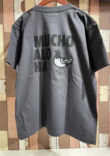 MUCHO ALOHA 티셔츠 스미 M 사이즈 MAT-012