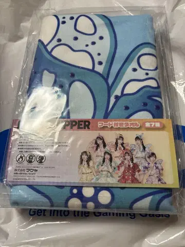FRUITS ZIPPER gigo 한정판 후드 부착 타월 마나카 마나카