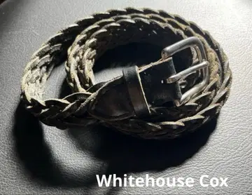 Whitehouse Cox 가죽 메쉬 벨트