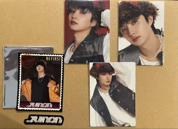 BEFIRST GRIT JUNON 트레이딩 카드 ABC 시크릿 스티커