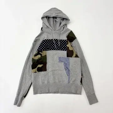 15AW 소프넷 멀티믹스 풀오버 파카 S