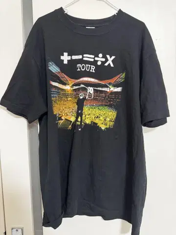 ED Sheeran 라이브 티셔츠 XL